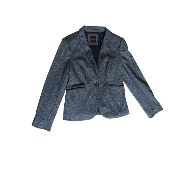 The Limited 2-Piece Suit Gray Blazer Jacket Size L & Skirt Size 8 Career Work - Picture 4 of 16